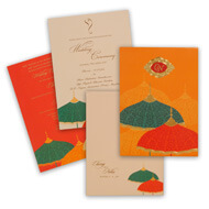 Umbrella Theme Invitations, muslim wedding cards in mumbai, Indian wedding cards San Diego, Muslim Wedding Cards Renfrewshire